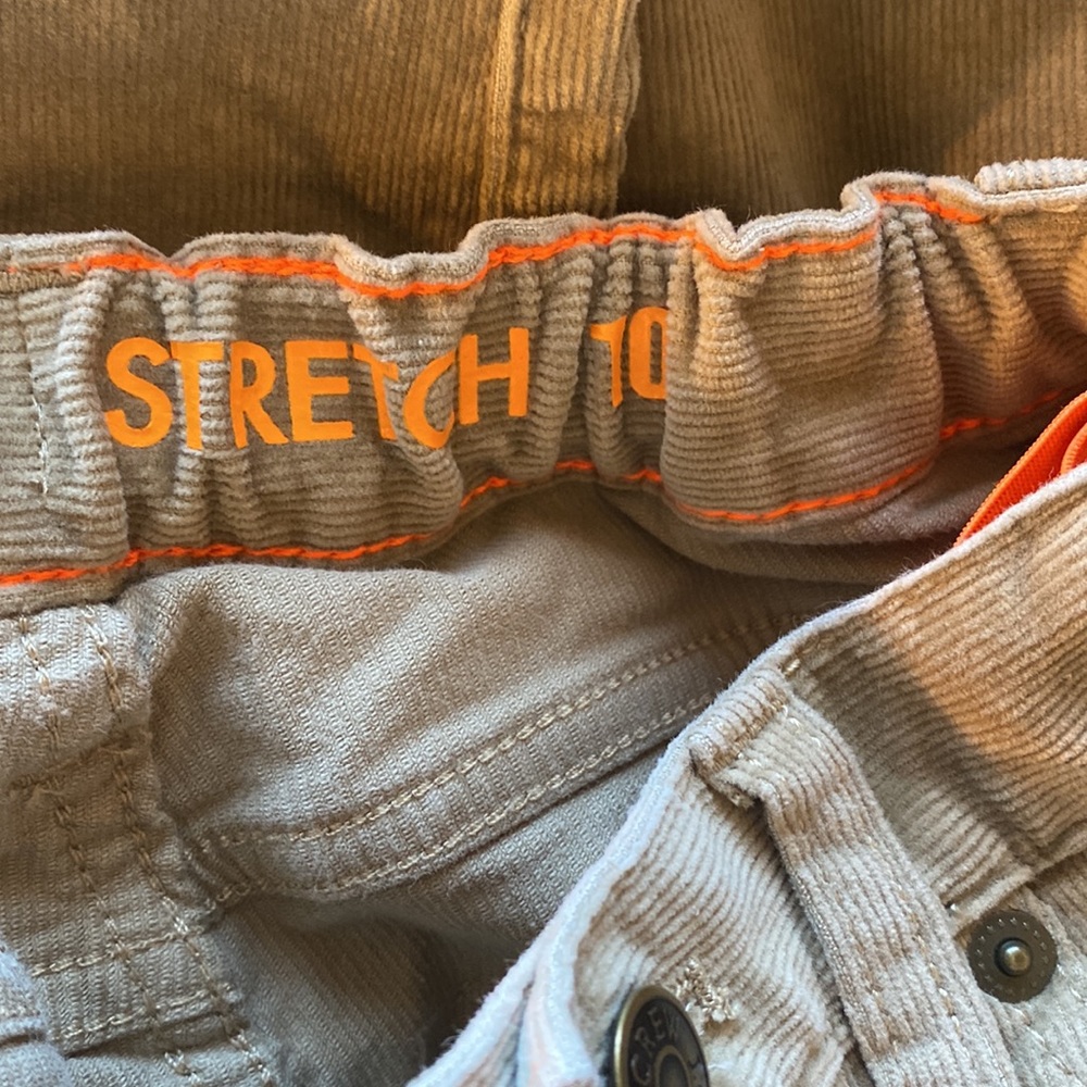 Crewcuts by J.Crew Stretch Cord Khaki Pants - Picture 6 of 9